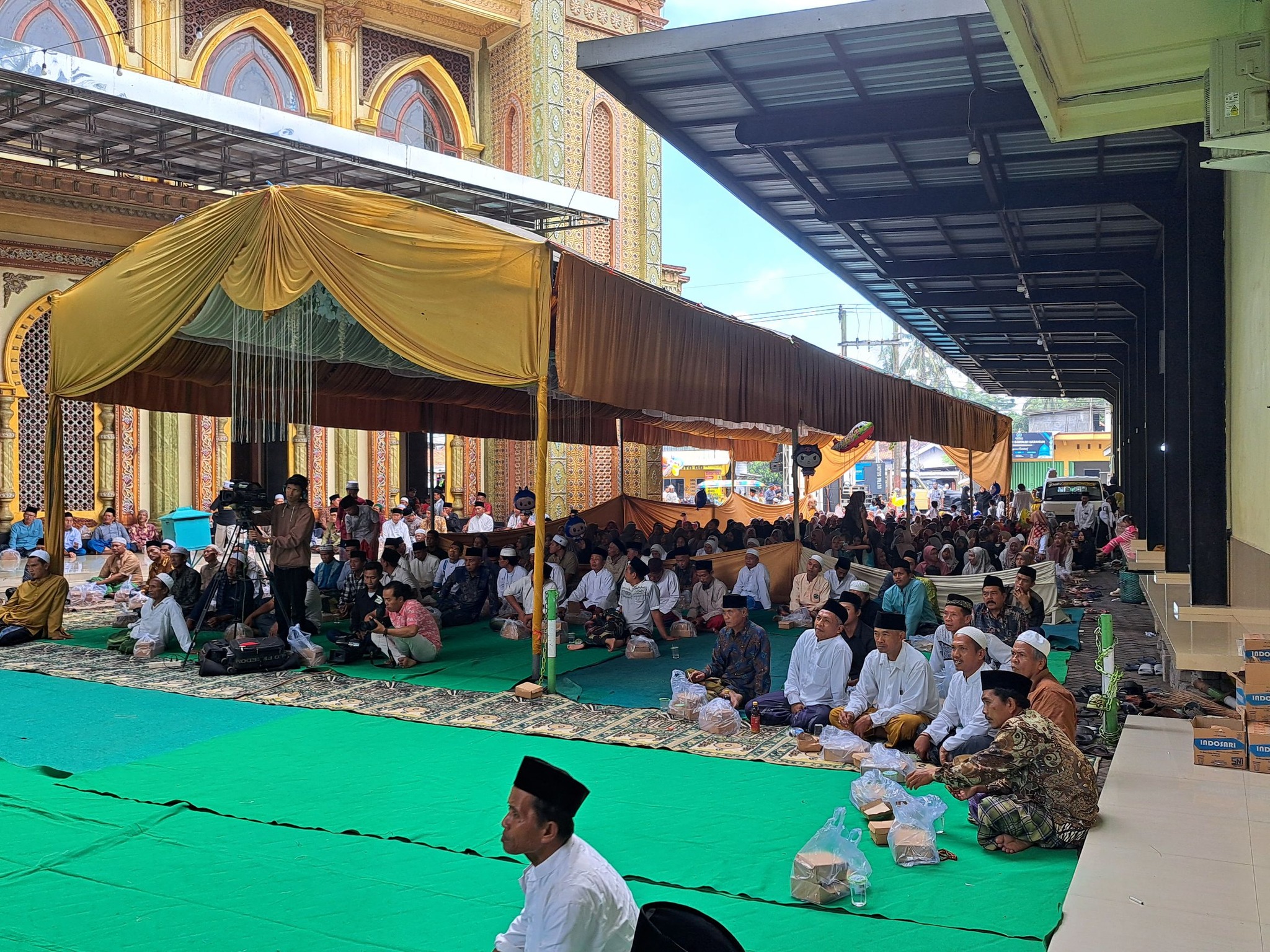 MENGHADIRI PERESMIAN MASJID RAHMAD DESA WATES WETAN KECAMATAN RANUYOSO 