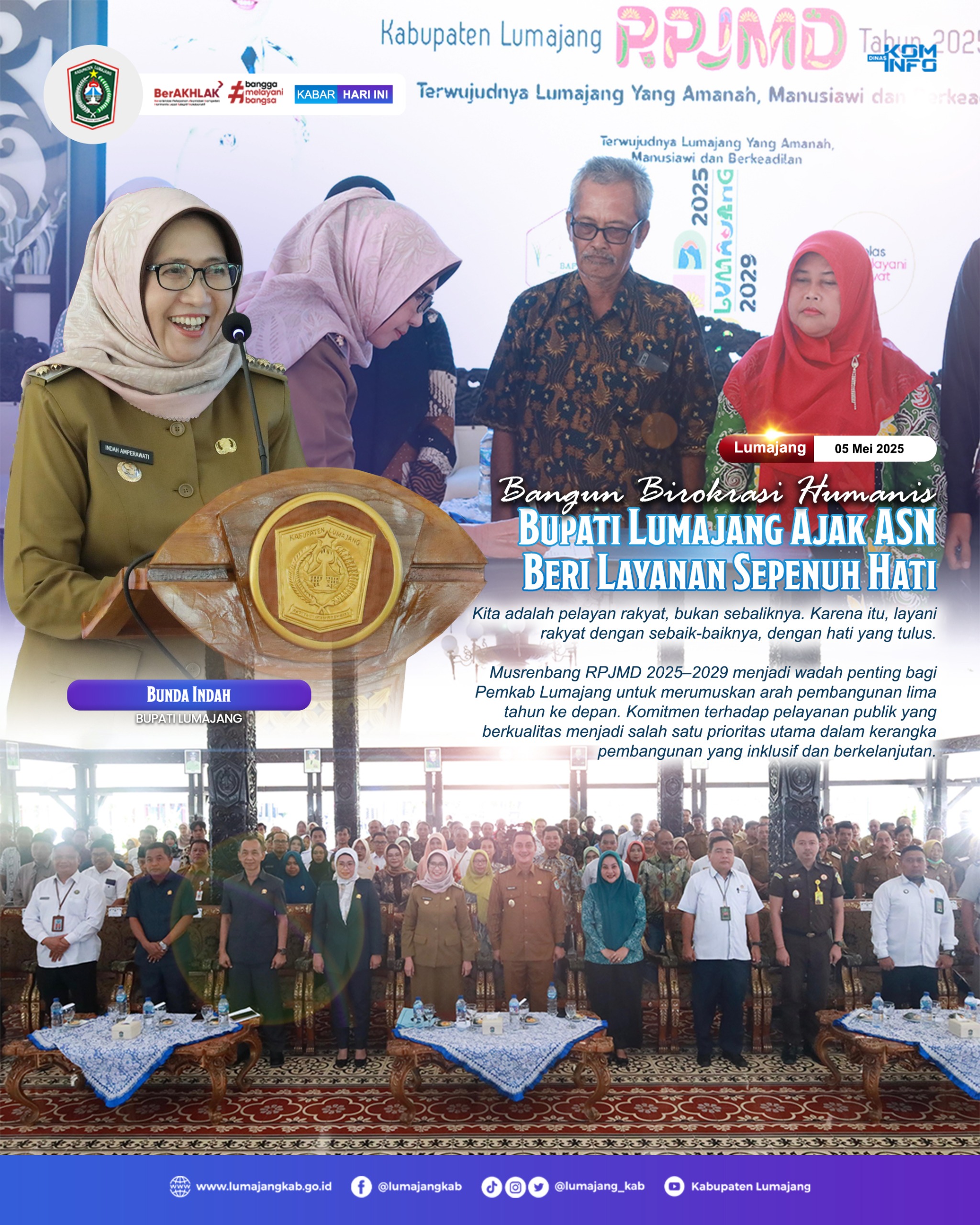 Bangun birokrasi Humanis